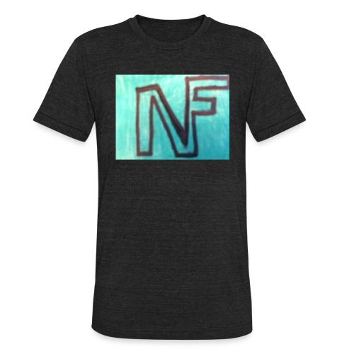 NF logo - Unisex Tri-Blend T-Shirt