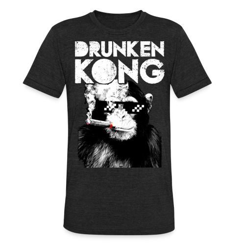 DrunkenKong - Unisex Tri-Blend T-Shirt
