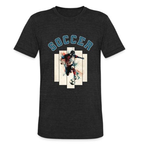 Soccer Vibes - Unisex Tri-Blend T-Shirt