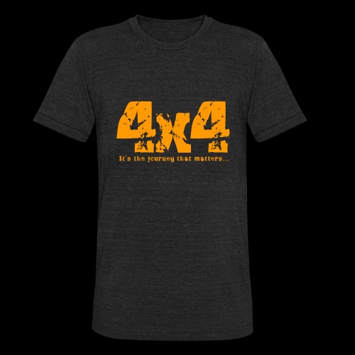 4x4 - it's the journey that matters... - Unisex Tri-Blend T-Shirt