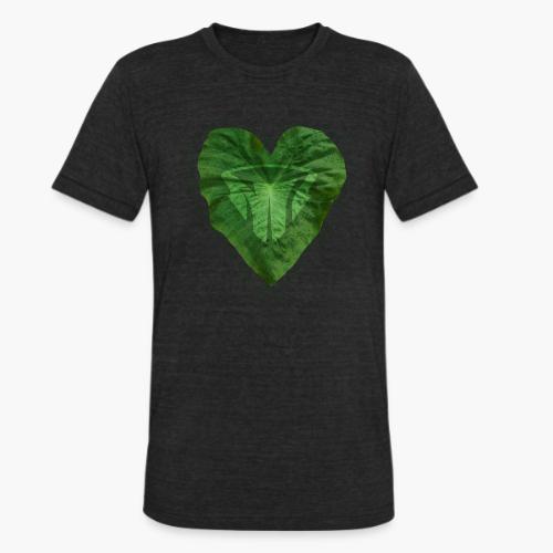 Taro Heart Leaf - Unisex Tri-Blend T-Shirt