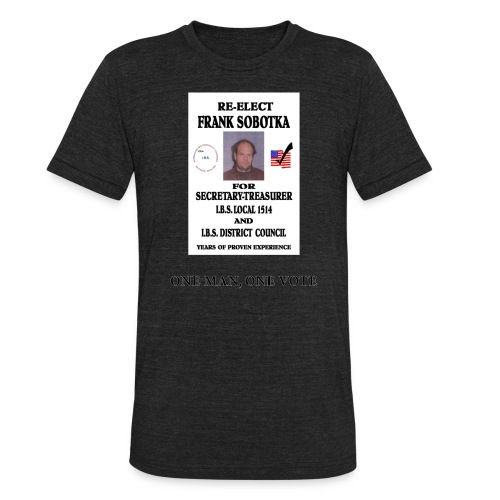 One Man One Vote - Unisex Tri-Blend T-Shirt