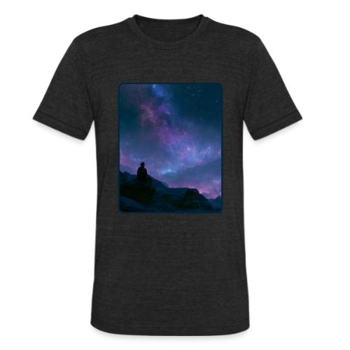 Stargazer Nebula Night Sky Art - Unisex Tri-Blend T-Shirt