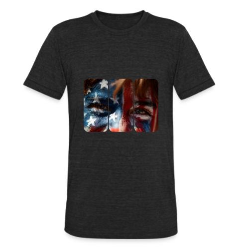 USA: Stars in Their Eyes - Unisex Tri-Blend T-Shirt
