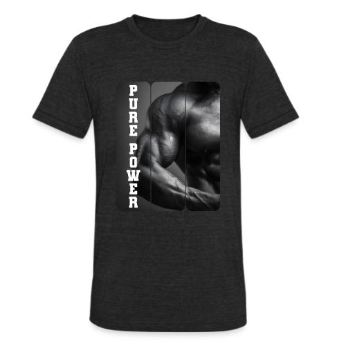 Bodybuilding: Pure Power - Unisex Tri-Blend T-Shirt