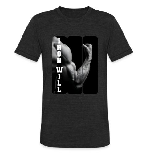 Bodybuilding: Iron Will - Unisex Tri-Blend T-Shirt