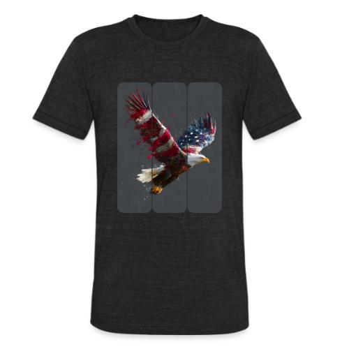 USA: Freedom in Flight - Unisex Tri-Blend T-Shirt