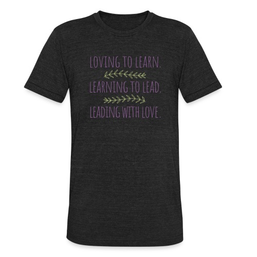 large Words - Unisex Tri-Blend T-Shirt