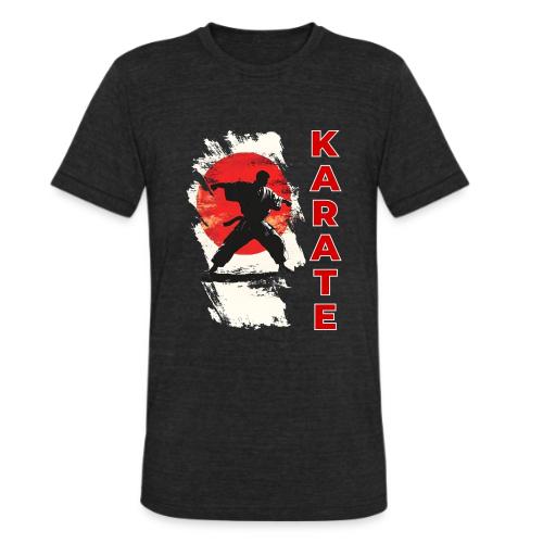 Karate: the spirit of discipline - Unisex Tri-Blend T-Shirt