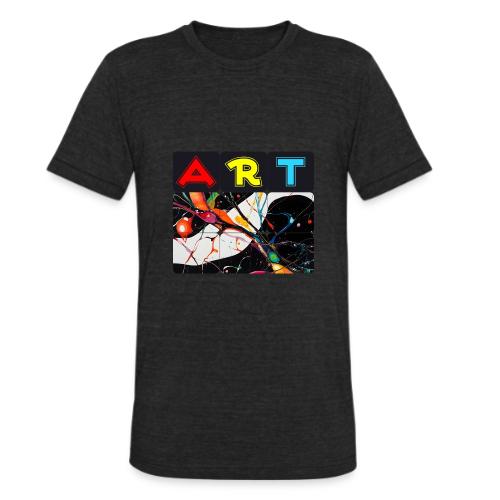 Art in Motion: Color Unleashed - Unisex Tri-Blend T-Shirt