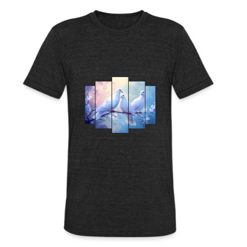 Symbols of Peace and Serenity - Unisex Tri-Blend T-Shirt