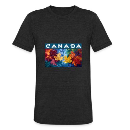 Canada in Brushstrokes - Unisex Tri-Blend T-Shirt