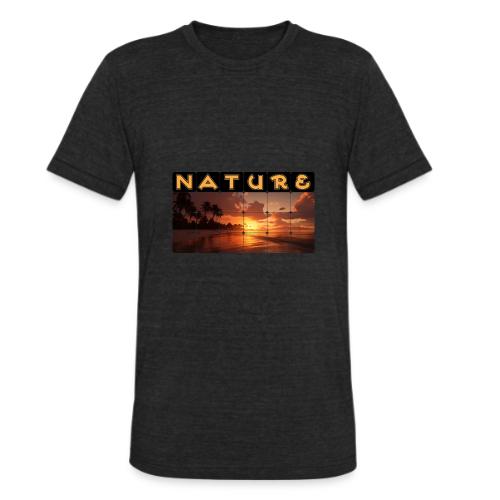 Nature: Sunset Serenity - Unisex Tri-Blend T-Shirt