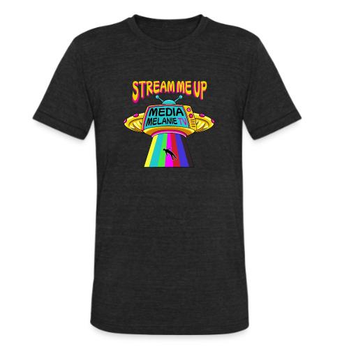 Stream Me Up | Streaming TV UFO - Color - Unisex Tri-Blend T-Shirt