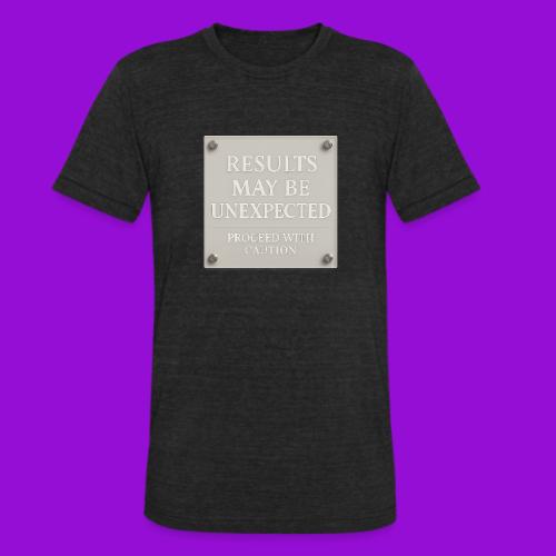 Results - White - Unisex Tri-Blend T-Shirt