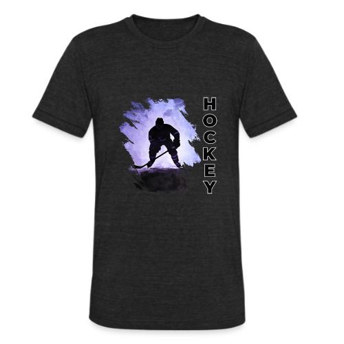 Hockey Charge - Unisex Tri-Blend T-Shirt