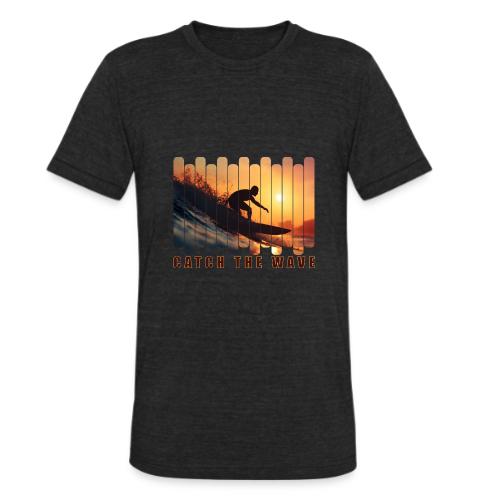 Surfing: Catch the Wave - Unisex Tri-Blend T-Shirt