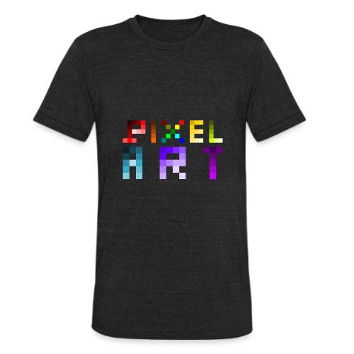 Pixel Art Spectrum - Unisex Tri-Blend T-Shirt