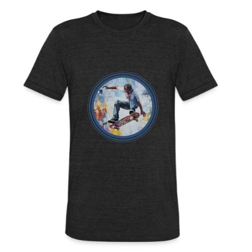 Skateboarding Universe - Unisex Tri-Blend T-Shirt
