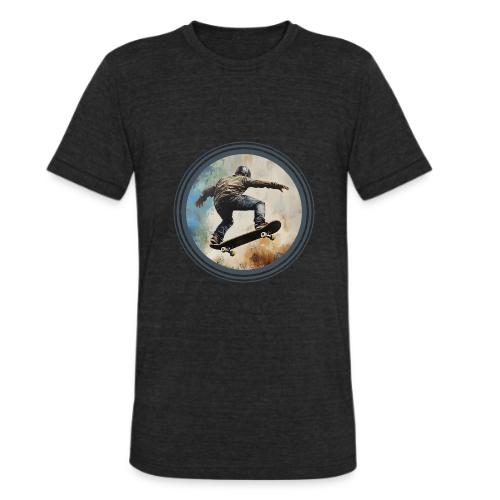 Skateboarding Energy - Unisex Tri-Blend T-Shirt
