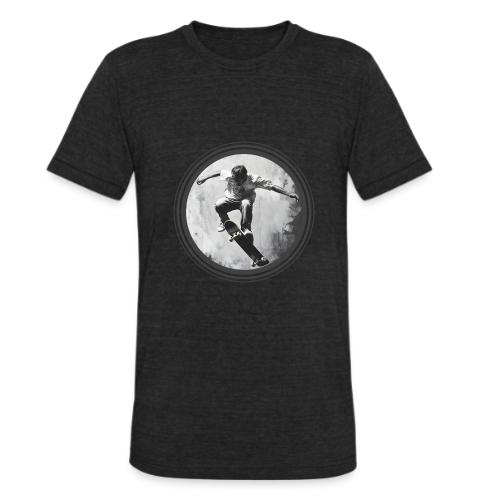Skateboarding Vibes Only - Unisex Tri-Blend T-Shirt