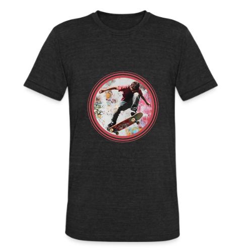 Skateboarding Soul - Unisex Tri-Blend T-Shirt