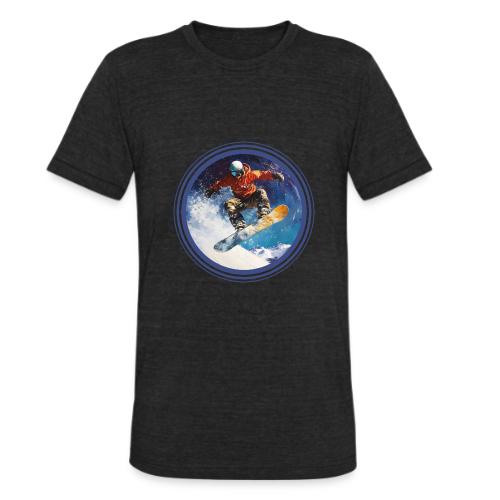 Snowboarding Rush - Unisex Tri-Blend T-Shirt