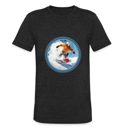 Snowboarding Edge - Unisex Tri-Blend T-Shirt