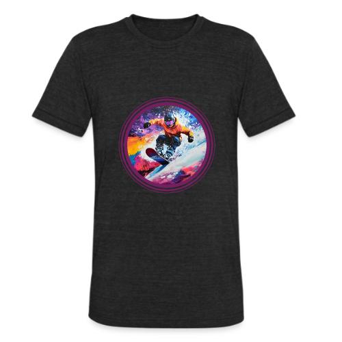 Snowboarding Spirit - Unisex Tri-Blend T-Shirt