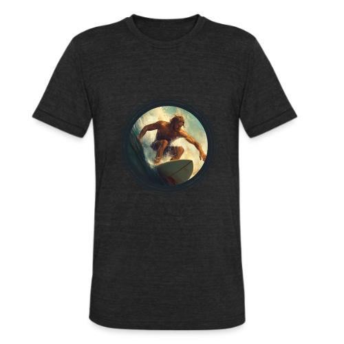 Surfing Rush - Unisex Tri-Blend T-Shirt