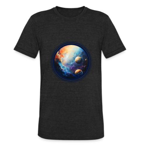 Nebula of Planets - Unisex Tri-Blend T-Shirt