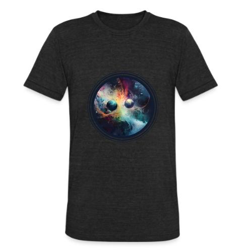 Chaotic Color Planets - Unisex Tri-Blend T-Shirt