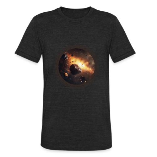 Asteroids Drift - Unisex Tri-Blend T-Shirt