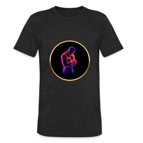 Boxing: Neon Power Guard - Unisex Tri-Blend T-Shirt
