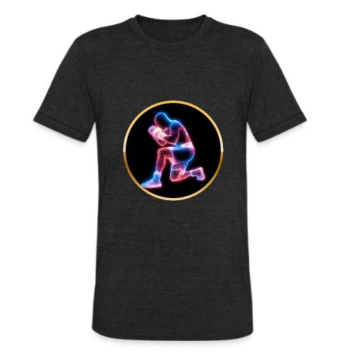Neon Boxing Focus - Unisex Tri-Blend T-Shirt