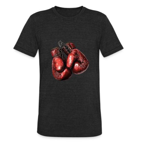 Legacy Boxing Gloves - Unisex Tri-Blend T-Shirt
