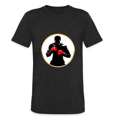 Boxing: Golden Ring Fighter - Unisex Tri-Blend T-Shirt