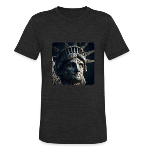 USA: Liberty in Shadows - Unisex Tri-Blend T-Shirt