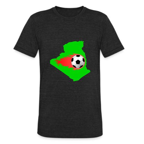 Algerian Football Fire - Unisex Tri-Blend T-Shirt