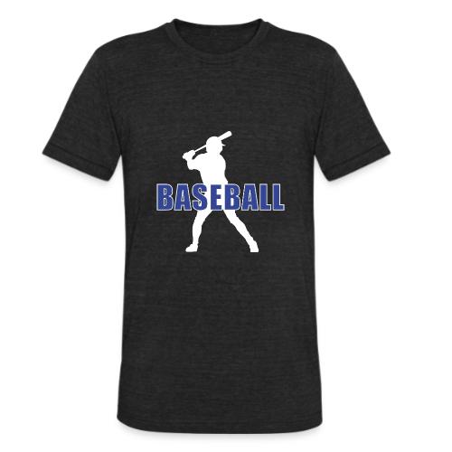 Classic Baseball Swing - Unisex Tri-Blend T-Shirt