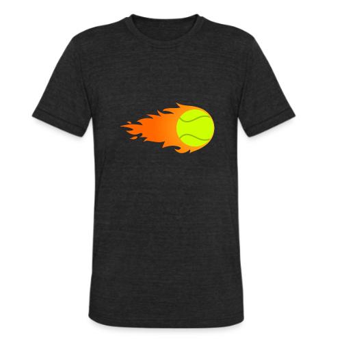 Tennis Ball - Unisex Tri-Blend T-Shirt