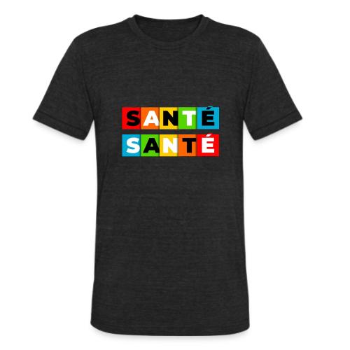 Santé en couleurs - Unisex Tri-Blend T-Shirt