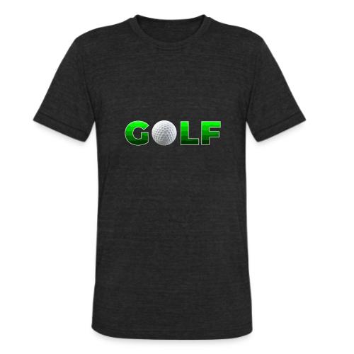 Golf Precision Wordmark - Unisex Tri-Blend T-Shirt