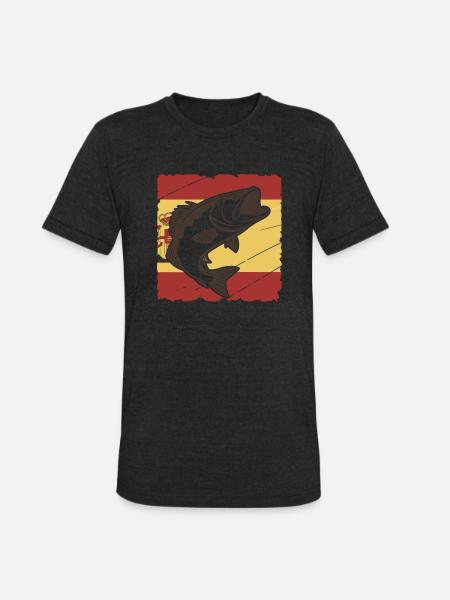 Bass of España - Unisex Tri-Blend T-Shirt - heather black