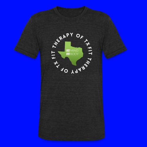Fit Therapy of Texas Logo - Unisex Tri-Blend T-Shirt