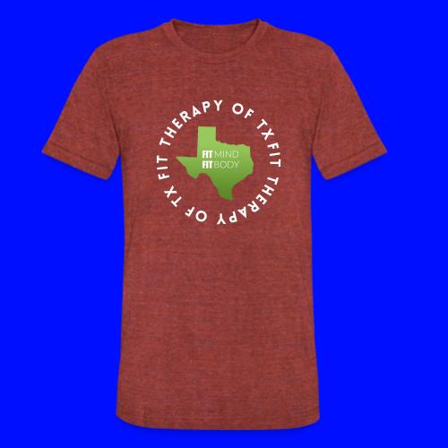 Fit Therapy of Texas Logo - Unisex Tri-Blend T-Shirt