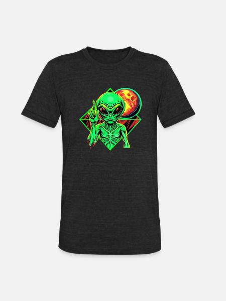 IlluminET164 - Unisex Tri-Blend T-Shirt - heather black