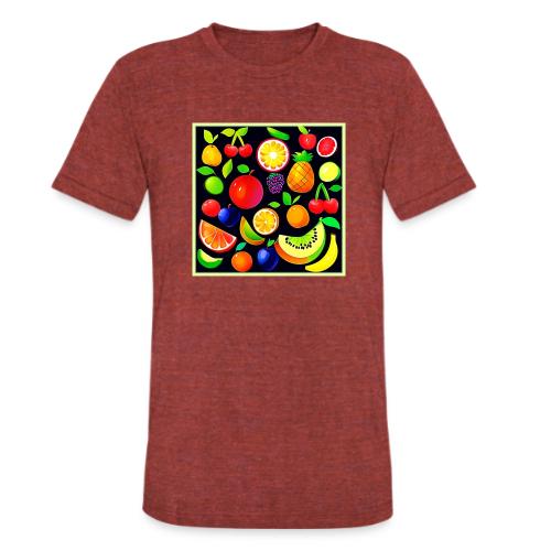 Bright Fruit Collection - Unisex Tri-Blend T-Shirt