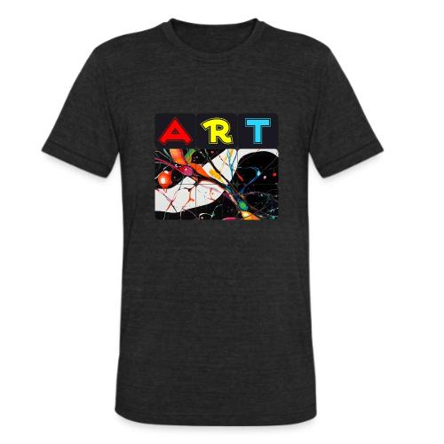 Art in Motion: Color Unleashed - Unisex Tri-Blend T-Shirt