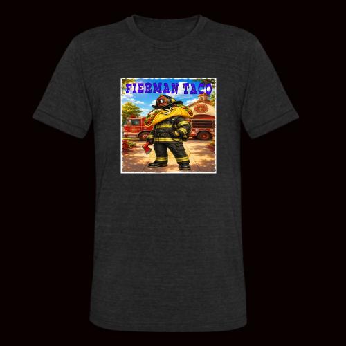 Fireman Taco - Unisex Tri-Blend T-Shirt